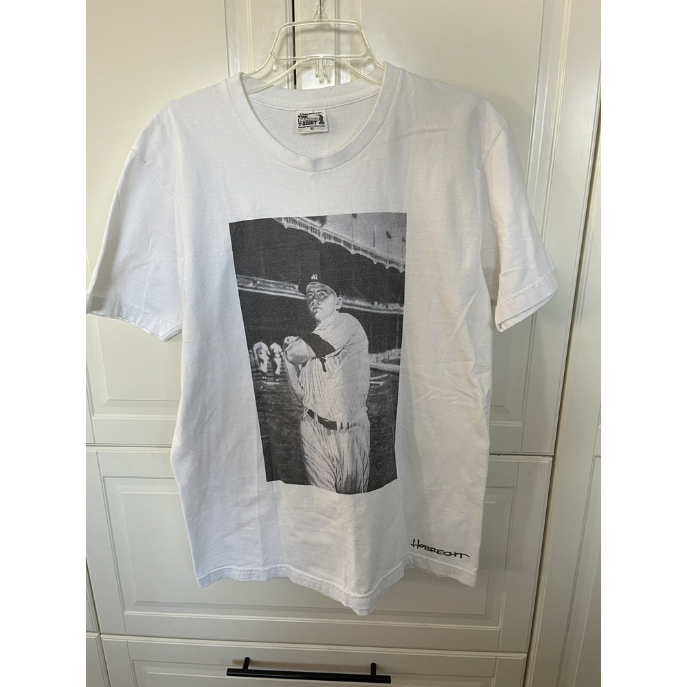 Chicago Cubs Shirt Adult Large White Wrigley Field Baseball Athletic Mens